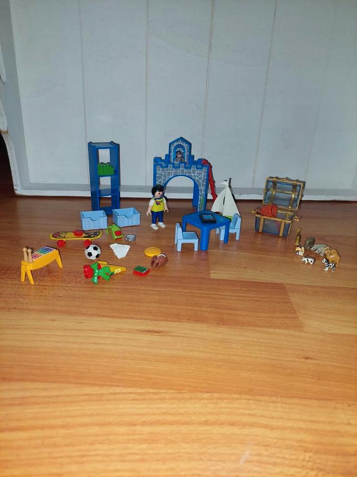Playmobil Jongens Slaapkamer met Accessoires, Kinderen en Baby's, Speelgoed | Playmobil, Gebruikt, Complete set, Ophalen of Verzenden