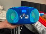 Lenco Draagbare radio CD speler met karaokemicrofoon, Audio, Tv en Foto, Radio's, Ophalen, Zo goed als nieuw