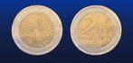 Franse euromunten uit 1999 (2x 2 euro, 1x 0,50 cent), Ophalen of Verzenden, Frankrijk, Overige waardes, Setje