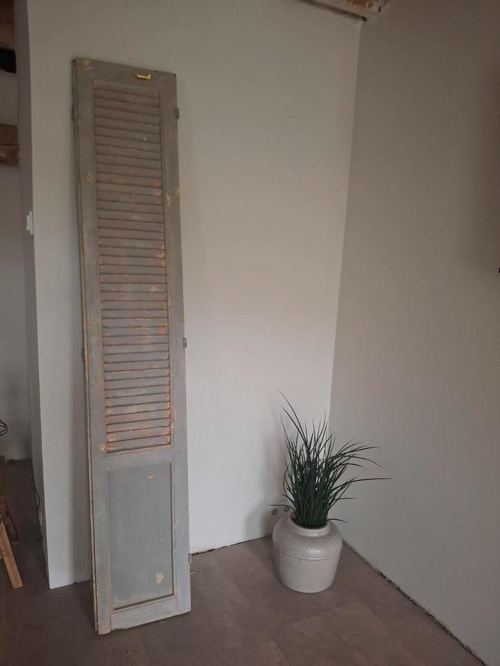 Franse Louvredeur - 200cm - Decoratief, Doe-het-zelf en Verbouw, Deuren en Horren, Ophalen