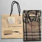 Burberry blouse met bon en kaartjes en tas maat XL als nieuw, Beige, Halswijdte 43/44 (XL), Ophalen of Verzenden, Zo goed als nieuw