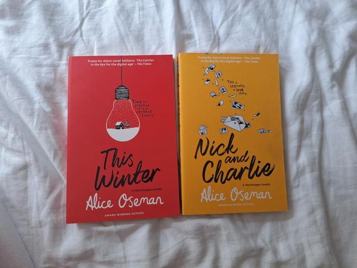 This Winter en Nick and Charlie- Alice Oseman (€3 p.p), Boeken, Kinderboeken | Jeugd | 13 jaar en ouder, Zo goed als nieuw, Fictie