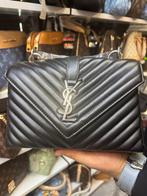 YSL Saint Laurent Damestas - Zwart, Ophalen of Verzenden, Zo goed als nieuw, Zwart, Handtas