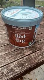 rode verf, Doe-het-zelf en Verbouw, Verf, Beits en Lak, Ophalen, 5 tot 10 liter, Nieuw, Verf