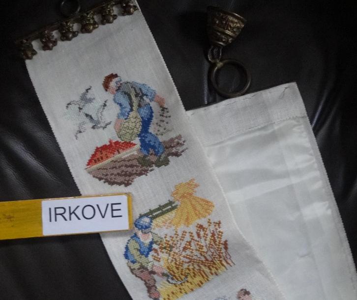 DE BAKKER * FRAAI BELKOORD GEBORDUURD * Met Koperwerk!, Antiek en Kunst, Antiek | Woonaccessoires, Verzenden