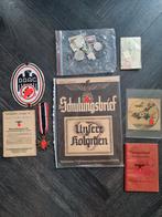 Kleine collectie ww2 derde rijk, Verzamelen, Militaria | Tweede Wereldoorlog, Ophalen of Verzenden, Duitsland, Boek of Tijdschrift