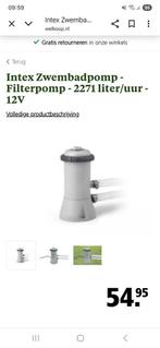Intex filterpomp nieuwstaat, Tuin en Terras, Zwembad-toebehoren, Ophalen of Verzenden, Zo goed als nieuw