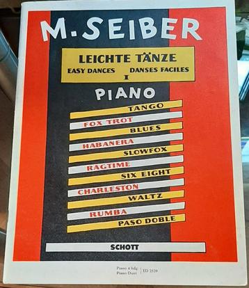 M. Seiber - Leichte Tänze Piano beschikbaar voor biedingen