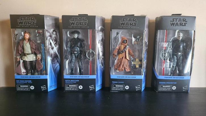 Star Wars Black Series "Obi-Wan Kenobi" figuren, Verzamelen, Star Wars, Zo goed als nieuw, Actiefiguurtje, Ophalen of Verzenden