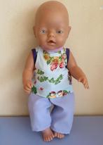 Poppenkleertjes poppenkleding Baby pop 40-43c setje 196, Ophalen of Verzenden, Nieuw, Babypop