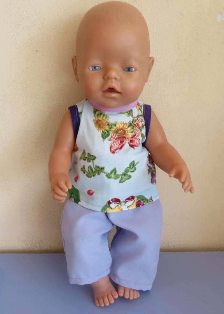 Poppenkleertjes poppenkleding Baby pop 40-43c setje 196, Kinderen en Baby's, Speelgoed | Poppen, Nieuw, Babypop, Ophalen of Verzenden