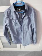 G-star raw blouse/overhemd jeansblauw maat M/L, Kleding | Heren, Blauw, Ophalen of Verzenden, Halswijdte 39/40 (M), Zo goed als nieuw