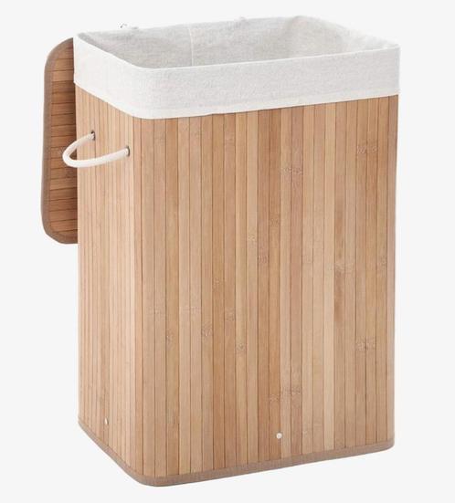 Bamboe wasmand, Huis en Inrichting, Badkamer | Badtextiel en Accessoires, Zo goed als nieuw, Overige typen, Ophalen