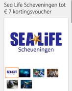 Sea life scheveningen kortingsvouchers, Tickets en Kaartjes, Kortingen en Cadeaubonnen, Eén persoon, Kortingsbon, Pretpark