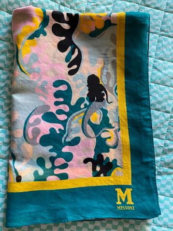 MISSONI shawl 140x140 cm *NIEUW beschikbaar voor biedingen