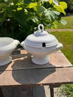 Beboterde Serveer schaal met deksel (Terrine), Antiek en Kunst, Antiek | Servies los, Ophalen