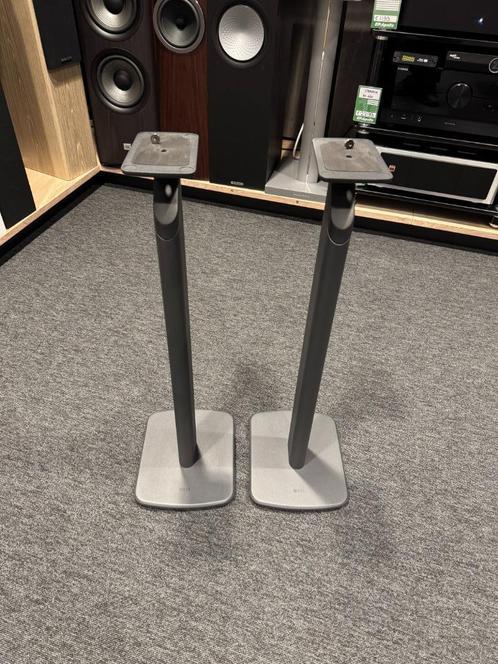 EP:Apollo Kef S1 stands grey (ook wit) voor LSX, DEMO SET, Audio, Tv en Foto, Luidsprekers, Gebruikt, Front, Rear of Stereo speakers