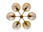 VEB Leuchten - hanglamp - Type TGL 20805 - Ca, 1960, Ophalen of Verzenden, Gebruikt, Glas