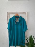 PME Legend Polo - Turquoise - Maat XXXL nieuw staat, Kleding | Heren, Ophalen of Verzenden, Zo goed als nieuw, Overige maten, Blauw