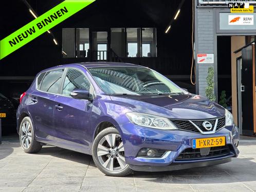 Nissan Pulsar 1.2 DIG-T Tekna|Airco|Navi|Leer|Camera|NAP|APK, Auto's, Nissan, Bedrijf, Te koop, Pulsar, 360° camera, ABS, Airbags