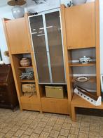 Houten vitrnekast, Ophalen, Glas, Houten vitrinekast, 50 tot 100 cm
