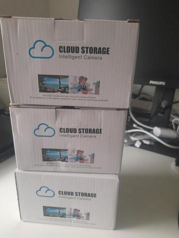 3 NIEUWE WIFI Beveiligingscamera's beschikbaar voor biedingen