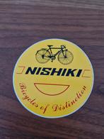 4761 Sticker NISHIKI Bicycles of Distinction, Ophalen of Verzenden