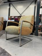 2 Brees new world Fauteuils stof leer Design stoel, Huis en Inrichting, Fauteuils, Brees new world, 75 tot 100 cm, Ophalen of Verzenden