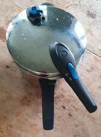 Snelkookpan 6 liter 22 cm, Huis en Inrichting, Keuken | Potten en Pannen, Ophalen of Verzenden, Zo goed als nieuw, Rvs, Kookpan of Snelkookpan