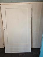 Buitendeur, Doe-het-zelf en Verbouw, Deuren en Horren, Gebruikt, Buitendeur, 200 tot 215 cm, Hout