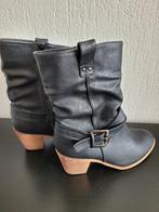 Enkellaarsjes zwart, Ophalen of Verzenden, Zo goed als nieuw, Zwart