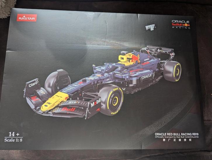 Red Bull RB19 Verstappen Raster 1:8 - Nieuw in doos!, Kinderen en Baby's, Speelgoed | Bouwstenen, Nieuw, Overige merken, Ophalen of Verzenden