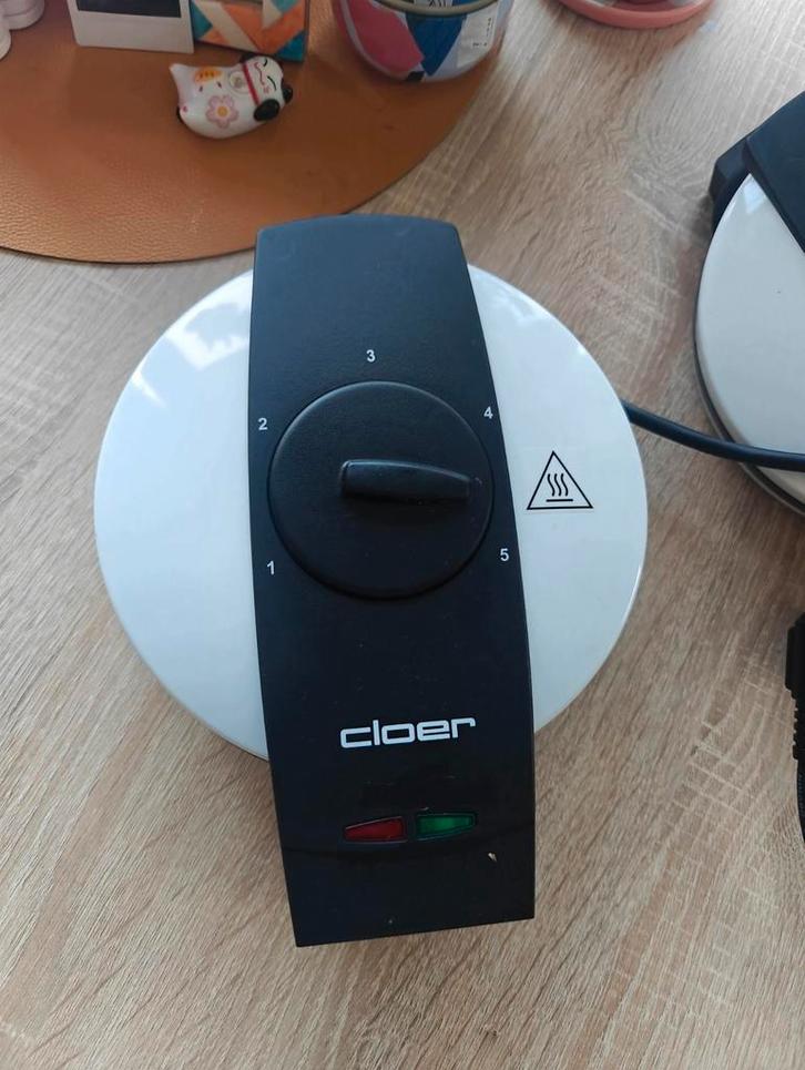 Cloer (1641s) stroopwaffle machine for sale!, Witgoed en Apparatuur, Wafelijzers, Zo goed als nieuw, Ophalen