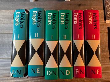 Wolters Woordenboeken Set: Engels, Duits, Frans beschikbaar voor biedingen