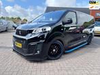 Peugeot Expert 2.0 BlueHDI 180 Long Sport DC * 6 zitplaatsen, Auto's, Gebruikt, 4 cilinders, Zwart, Bedrijf