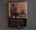 The Oxford Handbook of deafstudies language, and education, Ophalen of Verzenden, Zo goed als nieuw
