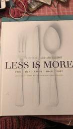 Sacha de Boer - Less is more, Ophalen, Zo goed als nieuw, Sacha de Boer; Jacob-Jan Boerma