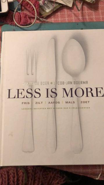 Sacha de Boer - Less is more beschikbaar voor biedingen