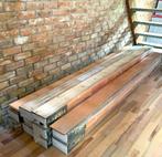 Beukenhout vloer Lamelparket messing en groef 23m2, Doe-het-zelf en Verbouw, Vloerdelen en Plavuizen, 50 tot 150 cm, Nieuw, 10 m² of meer