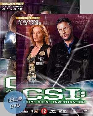 CSI: Crime Scene Investigation Las Vegas Seizoen 4 box 1 & 2, Cd's en Dvd's, Dvd's | Tv en Series, Zo goed als nieuw, Thriller