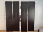 IKEA zwart bruine Pax deuren - Zo goed als nieuw!, Ophalen, 200 cm of meer, 50 tot 100 cm, Zo goed als nieuw
