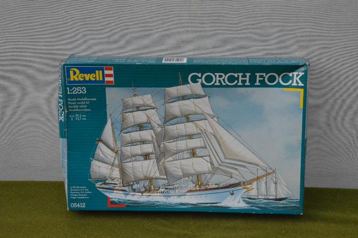 Revell bouwdoos schip driemaster Gorch Fock uit 2005, 05412, Hobby en Vrije tijd, Modelbouw | Boten en Schepen, Zo goed als nieuw