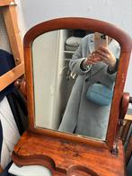 Antieke Tafelspiegel – Vol Karakter & Geschiedenis, Antiek en Kunst, Antiek | Spiegels, Ophalen, Rechthoekig