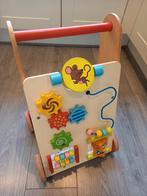 houten loopwagen, Ophalen, Gebruikt