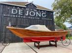De Jongvlet 7,5 (Teak houten vlet), Watersport en Boten, Ophalen, 10 tot 30 pk, Binnenboordmotor, 6 meter of meer