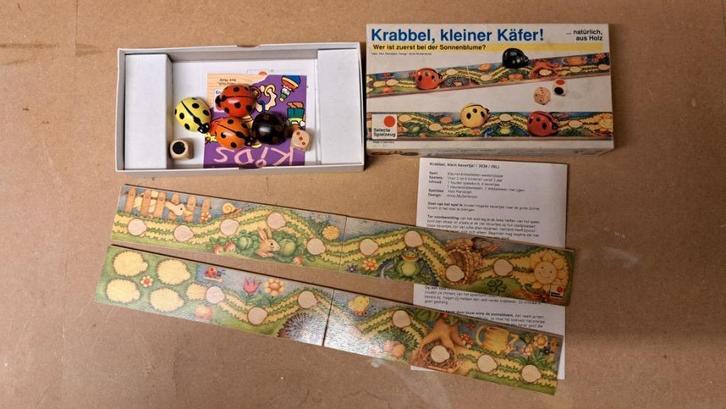 Krabbel kleine kever - Selecta, Hobby en Vrije tijd, Gezelschapsspellen | Bordspellen, Gebruikt, Een of twee spelers, Drie of vier spelers
