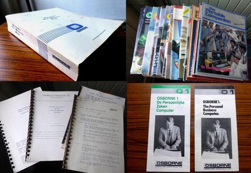 Handleiding, tijdschriften, documentatie Osborne 1 computer, Computers en Software, Vintage Computers, Ophalen of Verzenden