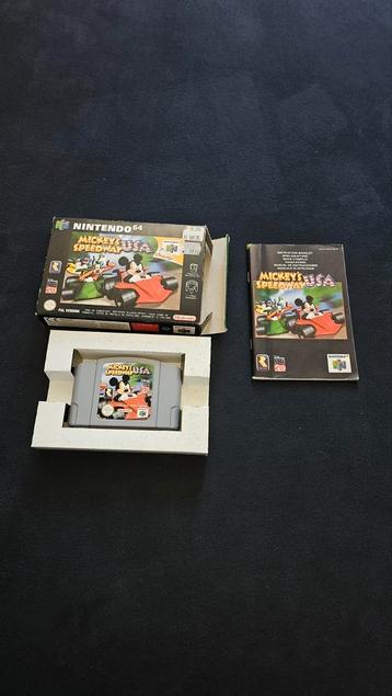 2 n64 spelletjes mickey en f1 racing beschikbaar voor biedingen