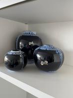 Plateelbakkerij Schoonhoven, set van 3 vazen, Antiek en Kunst, Ophalen of Verzenden