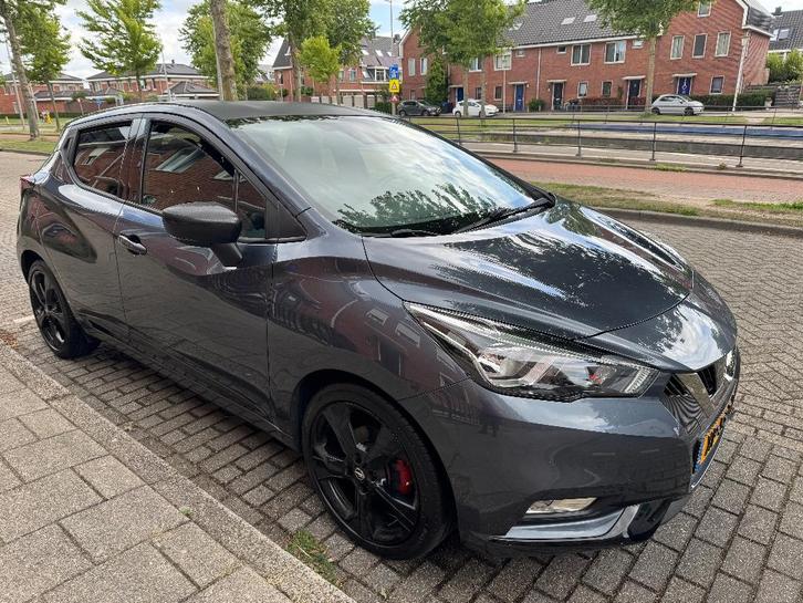Nissan Micra 1.0 Ig-t 100pk 2019 Grijs, Auto's, Nissan, Particulier, Micra, Achteruitrijcamera, Airconditioning, Android Auto